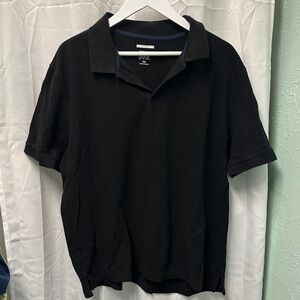 L.L. Bean Classic Black Polo Shirt